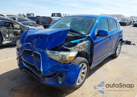 2015 Mitsubishi Outlander Sport Es из США, поврежденный, VIN 4A4AP3AU1FE002251